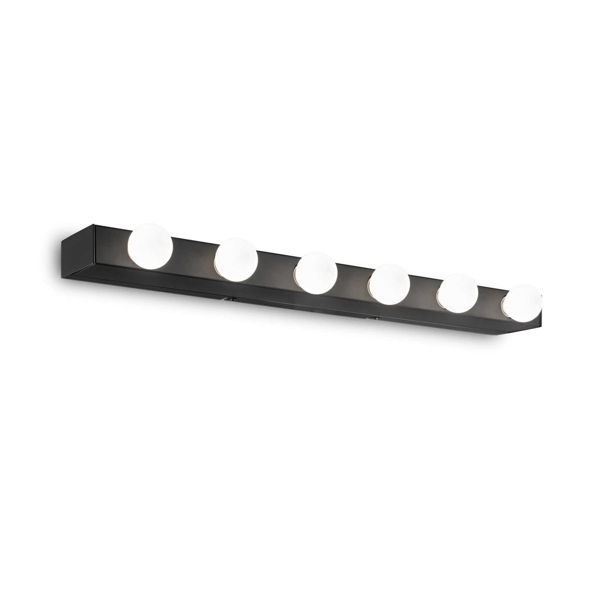 Black Six-Bulb PRIVE' Wall Sconce