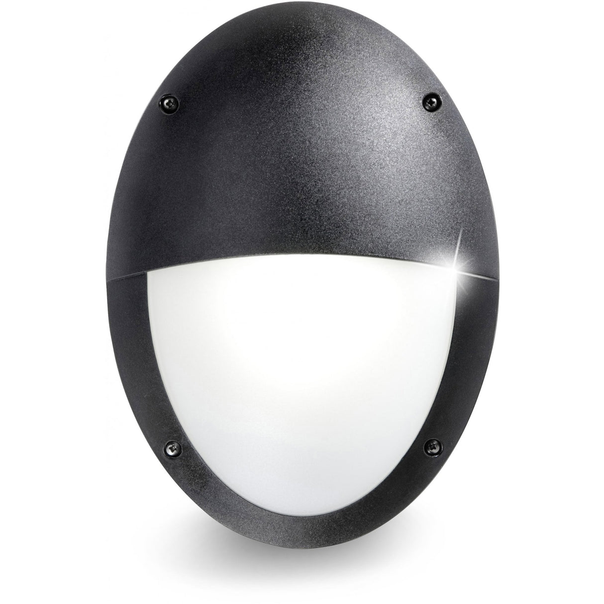 Maddi VE E27 Black Resilient Eyelid Bulkhead Light