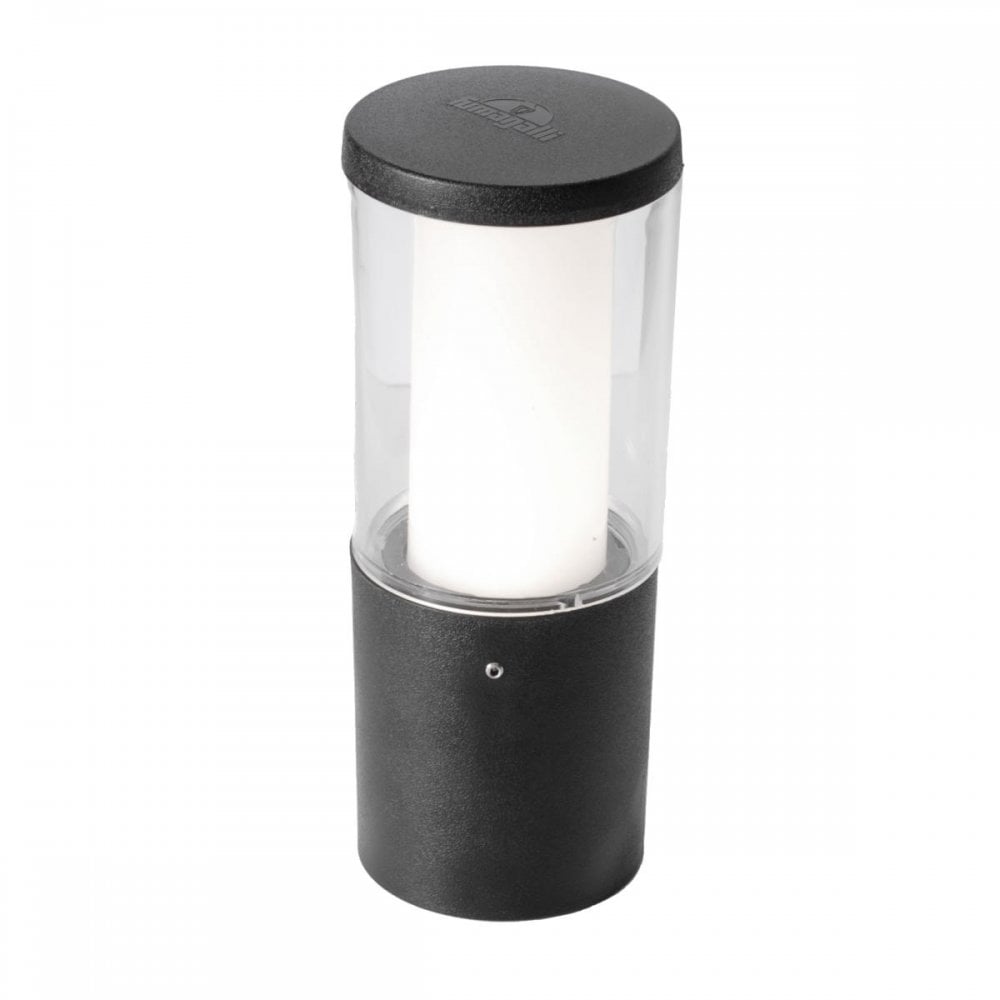 Carlo 250 Black 3.5W GU10 LED Landscape Bollard