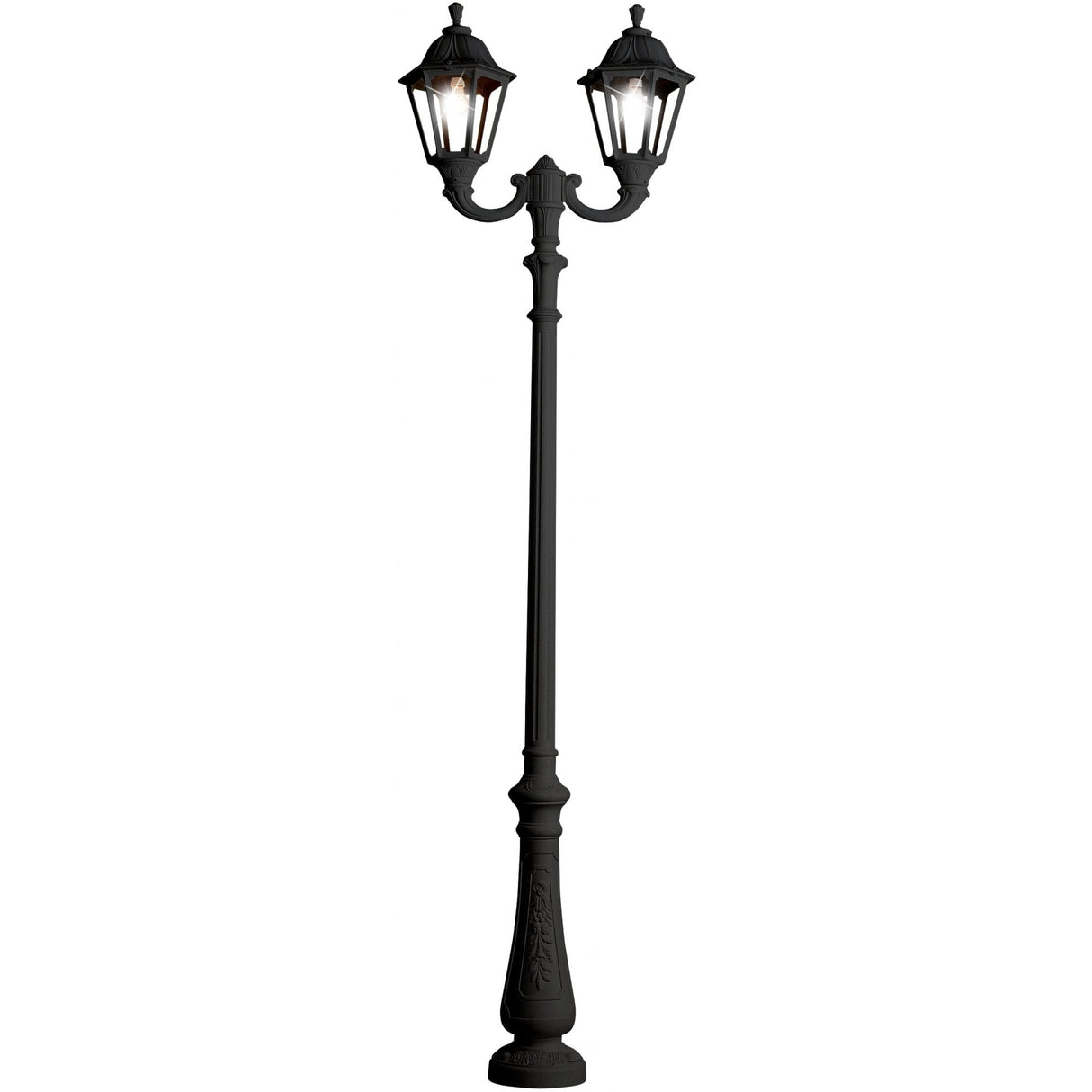 Noemi Nebo-Ofir E27 Twin Head Black Lantern Post