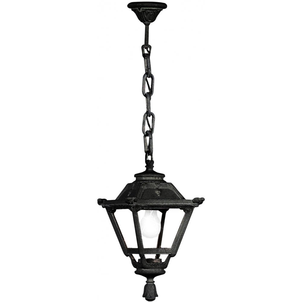 Sichem Golia Black Lantern with 6W LED and Chain
