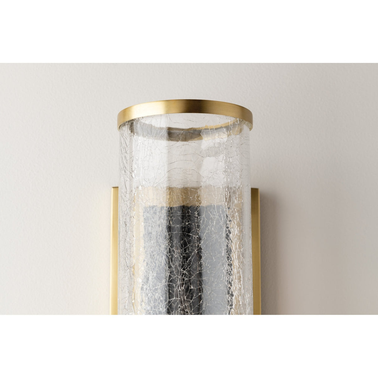 Soriano Vintage Brass Glass Pendant
