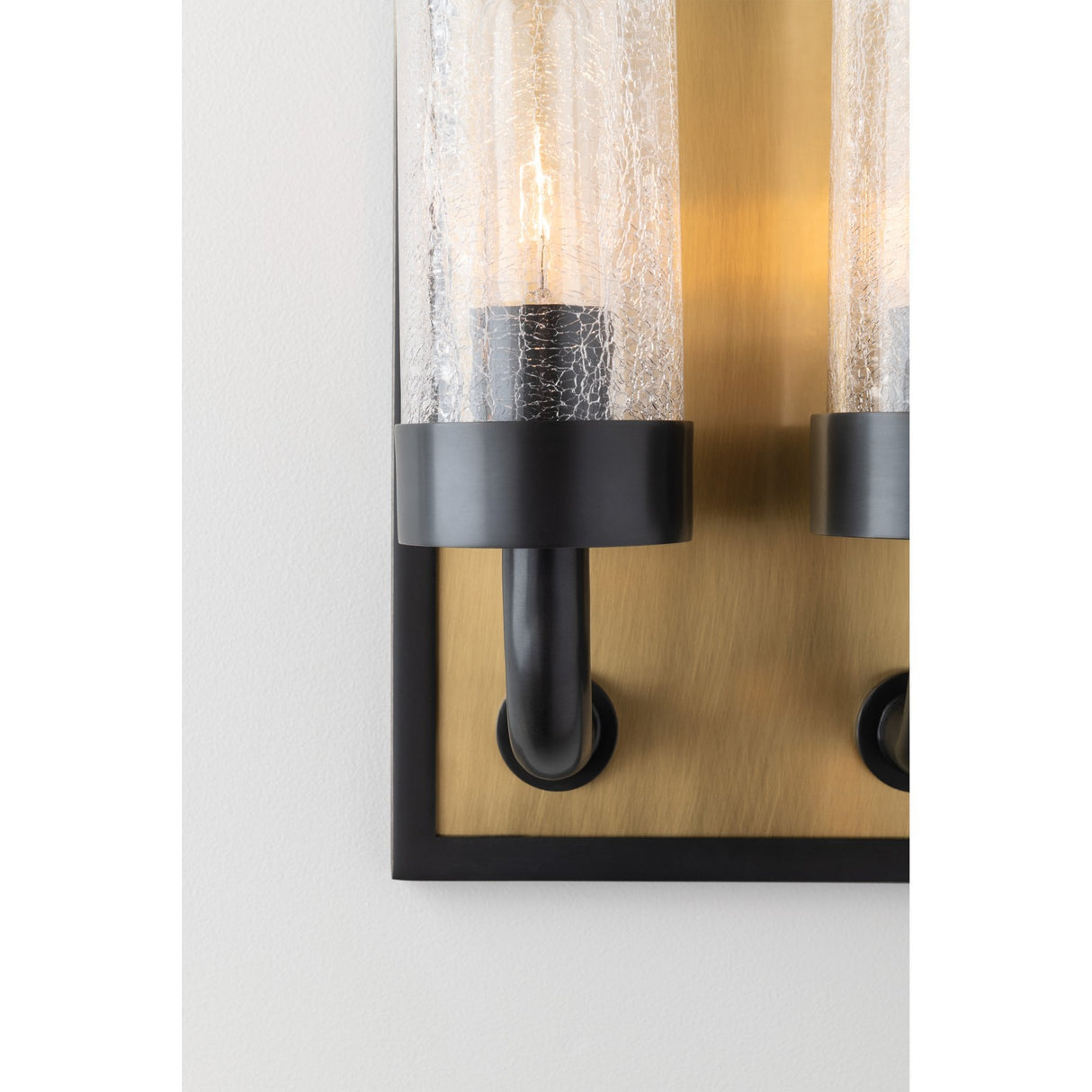 Soriano Vintage Brass Glass Pendant