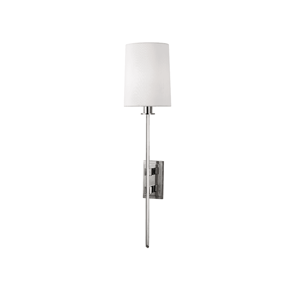 Fredonia Modern Elegance Wall Sconce in Polished Nickel
