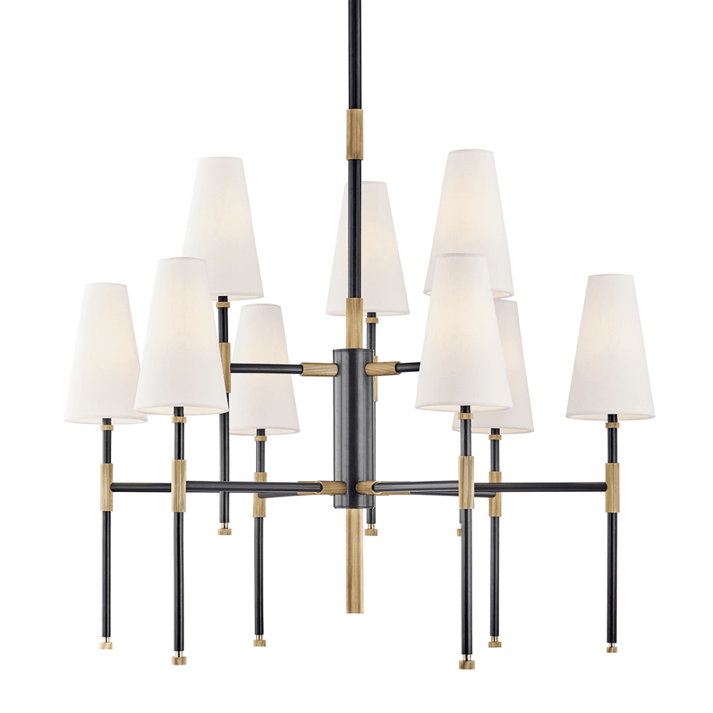 Bowery Aged Bronze Luxe Chandelier
