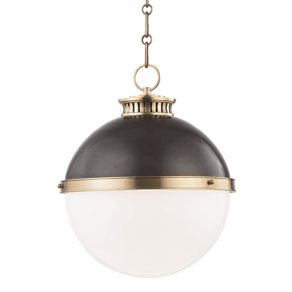 Latham Vintage Bronze Pendant Lamp