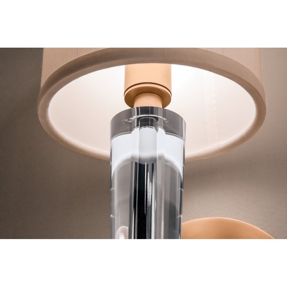 Volta Elegance Polished Nickel Candle Wall Sconce