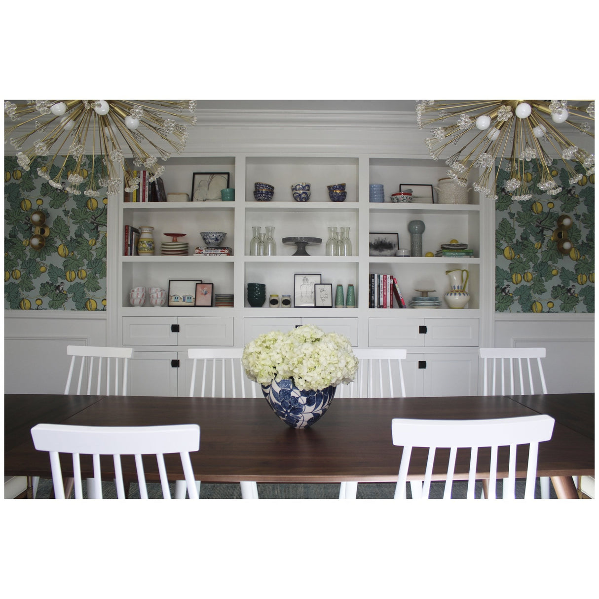 Celestial Brass Orb Chandelier