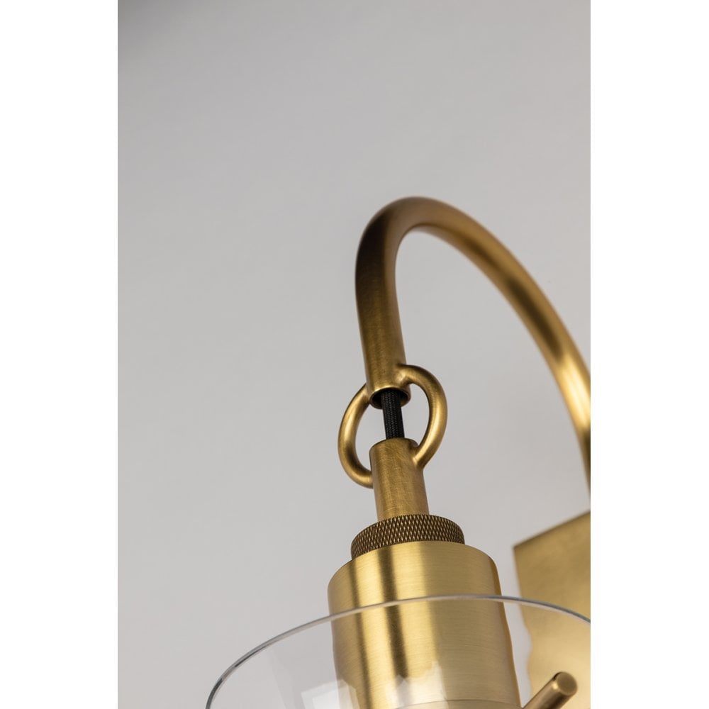 Polished Nickel Ivy Teardrop Wall Sconce by Becki Owens