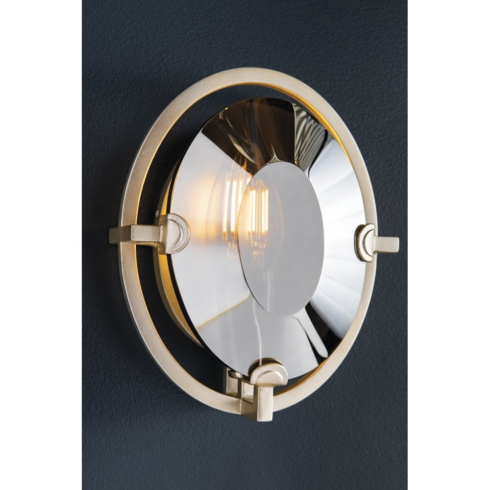 Radiant Crystal Prism Wall Sconce