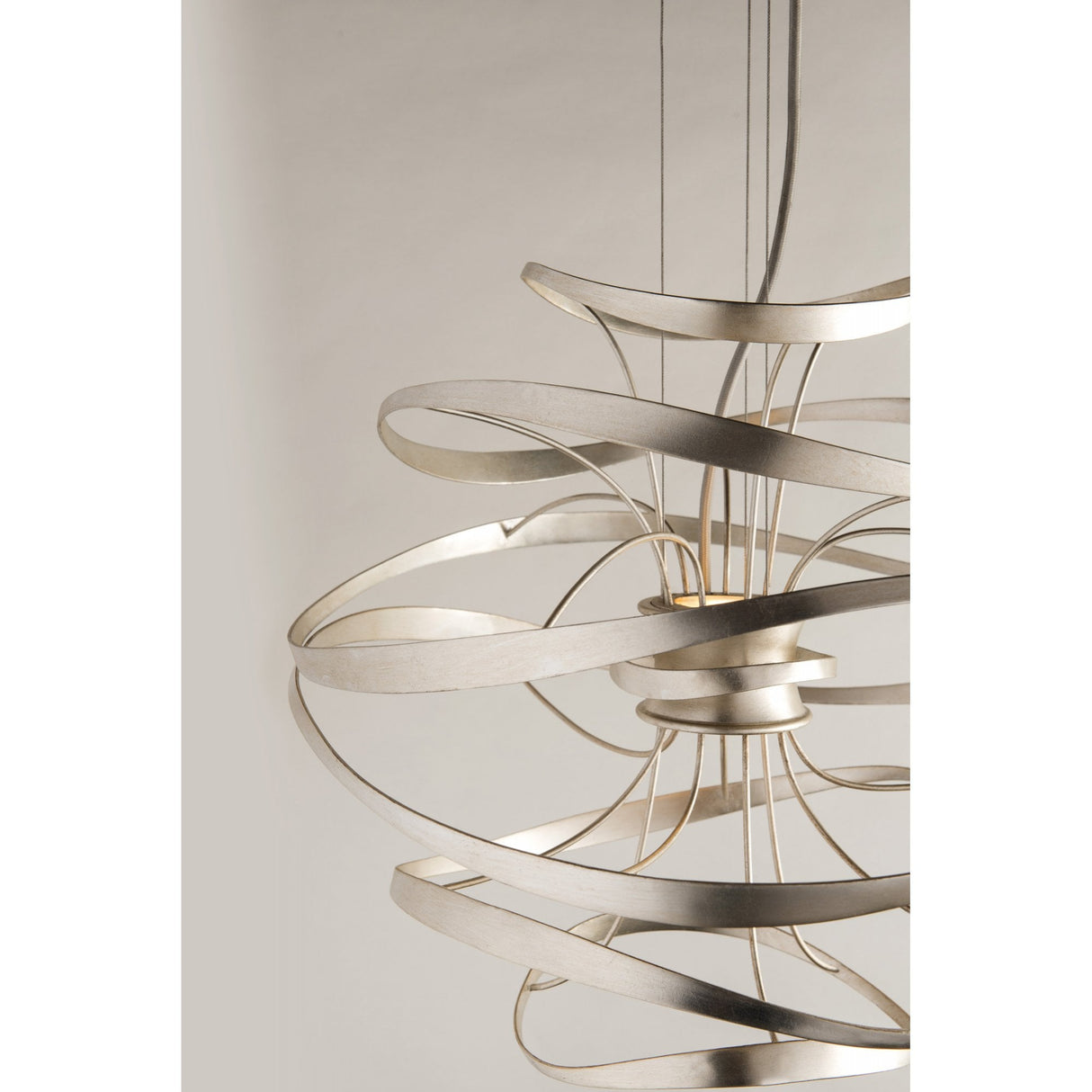 Artisan Gold Swirl LED Wall Sconce
