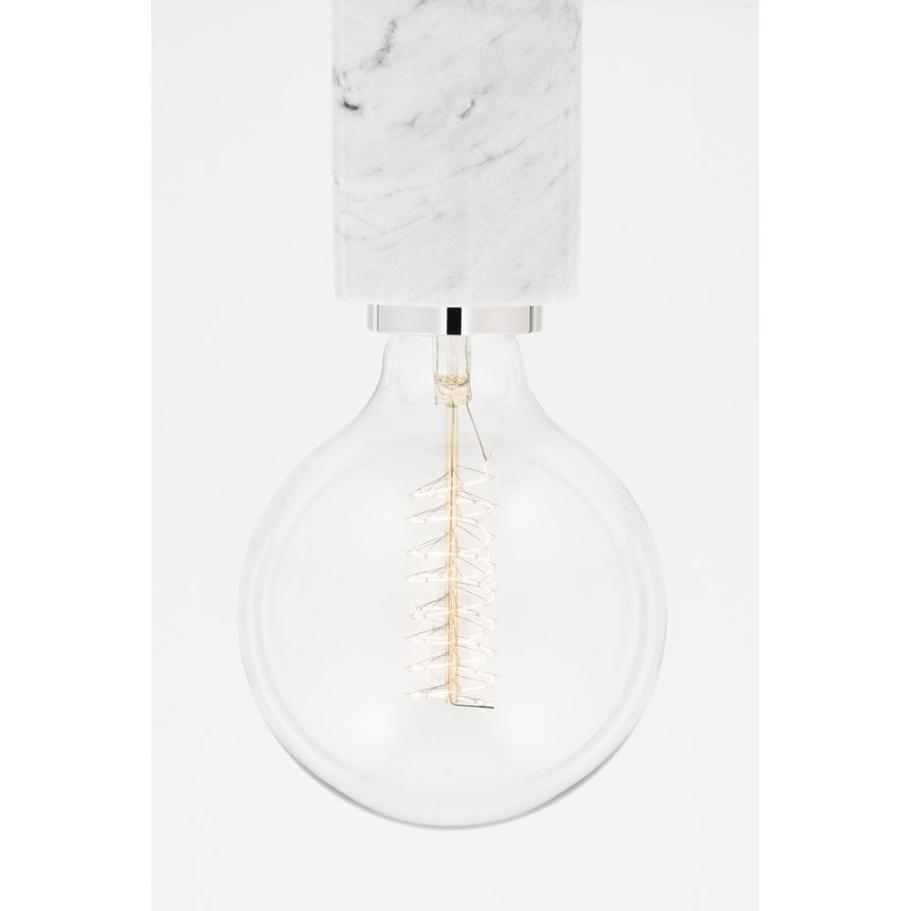 Asime Sophisticated Polished Nickel Dual Bulb Wall Sconce