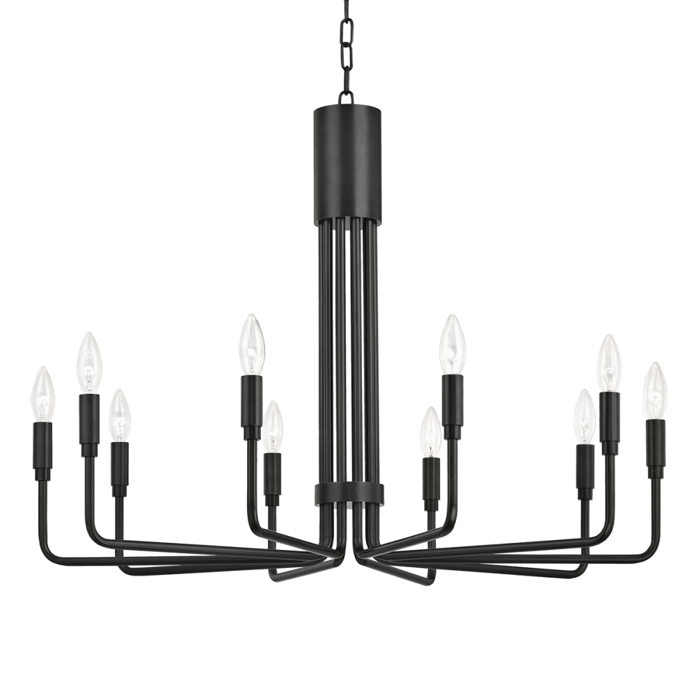 Brigitte Vintage Bronze Chandelier