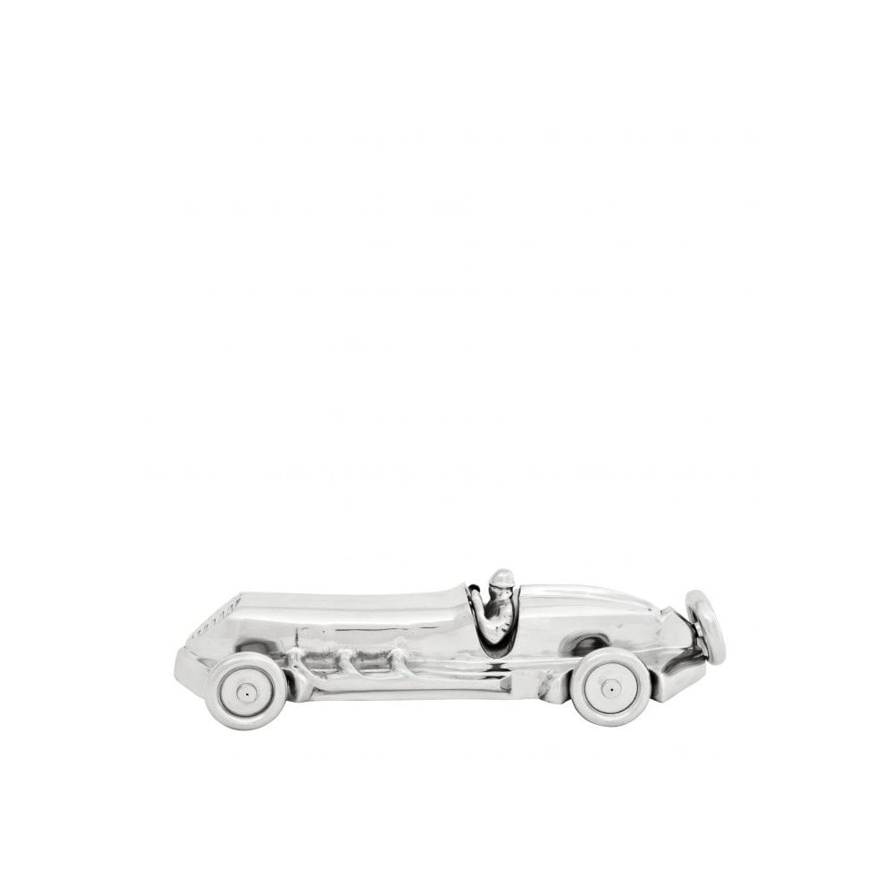 Ethan's 1930s Race Car Desk Accessory in Polished Aluminium