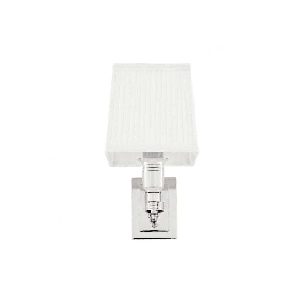 Lexington Single Wall Lamp - Elegant Nickel Finish