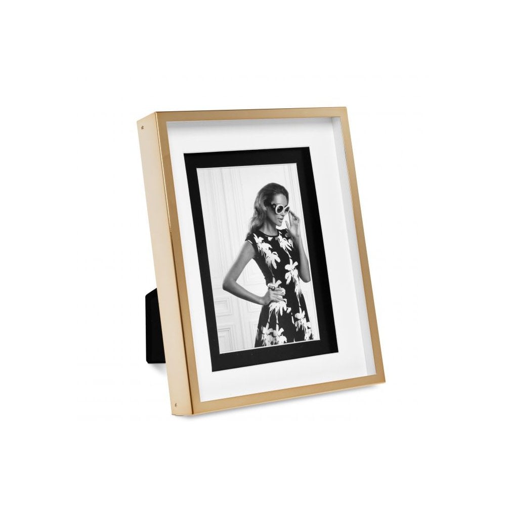 Rose Gold Gramercy S Picture Frame with Clear Glass
