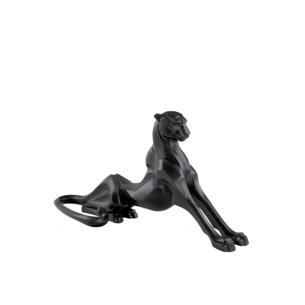 Bronze Elegance: Majestic Cheetah Sculpture