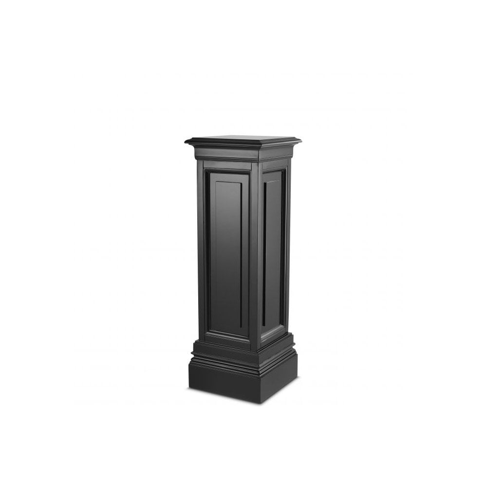Salvatore M Decorative Column in Elegant Black Finish