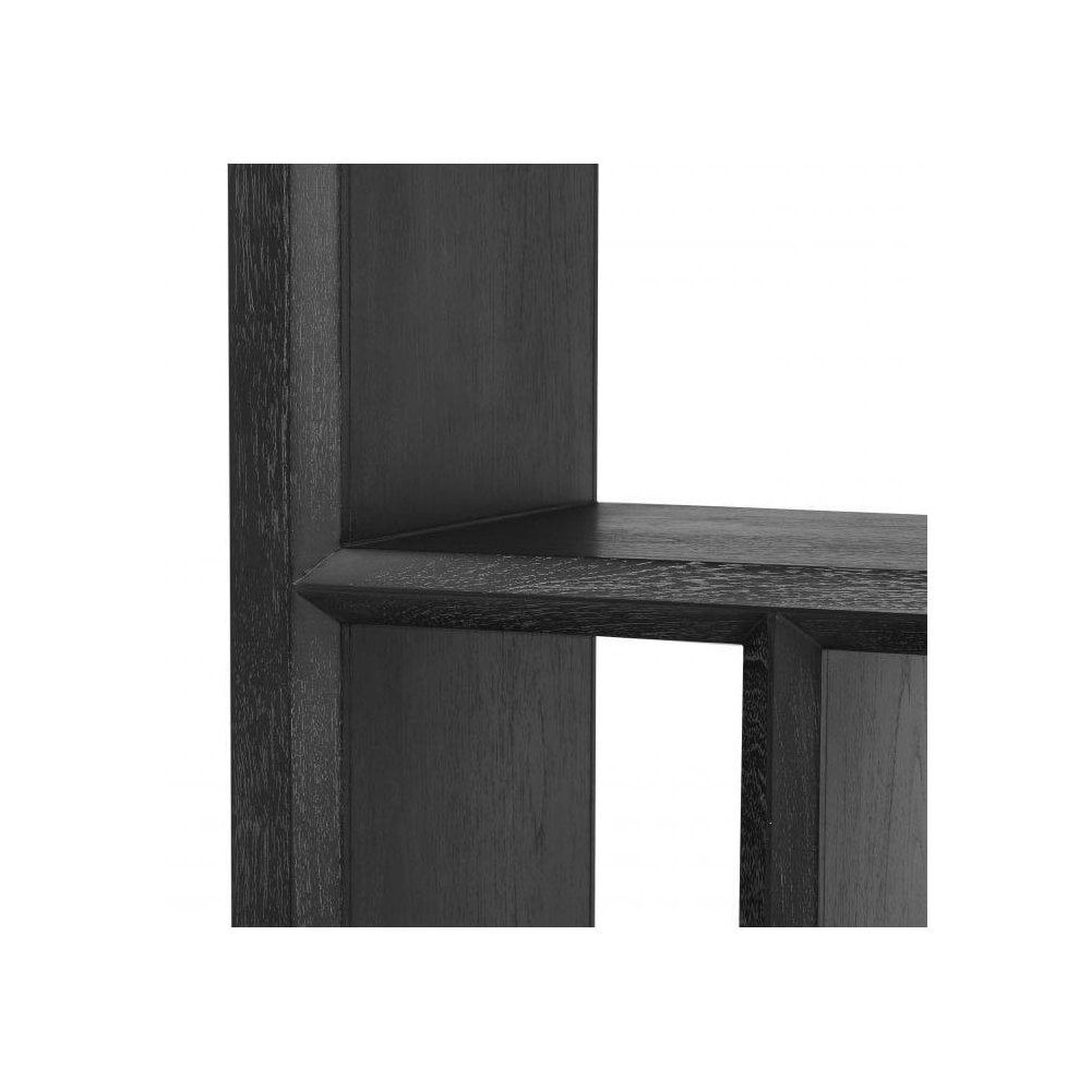 Urban Charcoal Oak Display Cabinet