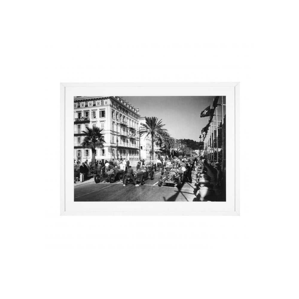 Vintage Racing Glory: 1934 Nice Grand Prix Framed Print