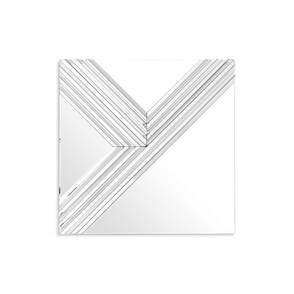 Ponzo Prism: Modern Geometric Wall Mirror