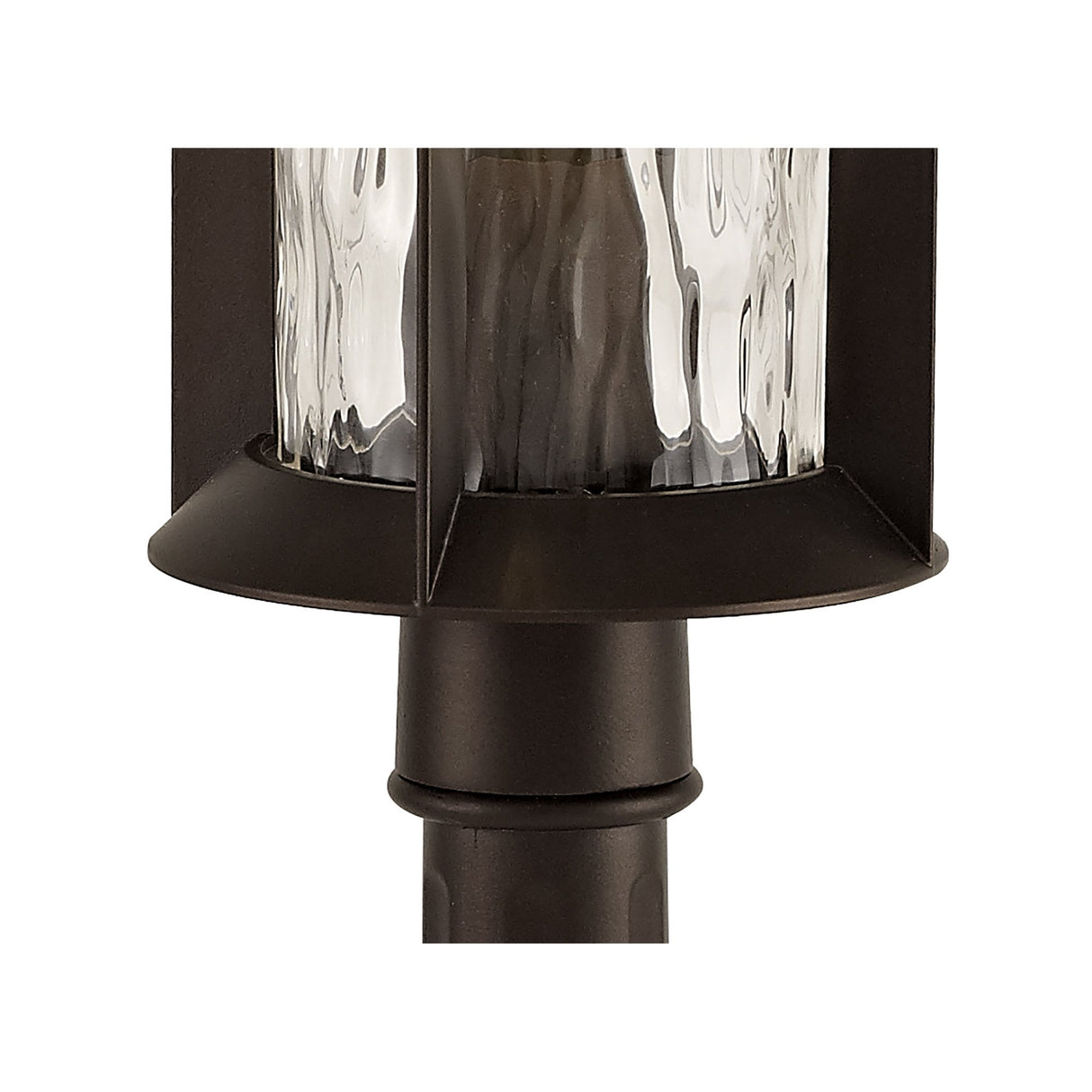 Antique Bronze Outdoor Lamp with Clear Glass and E27 Socket, IP54, 2-Year Warranty