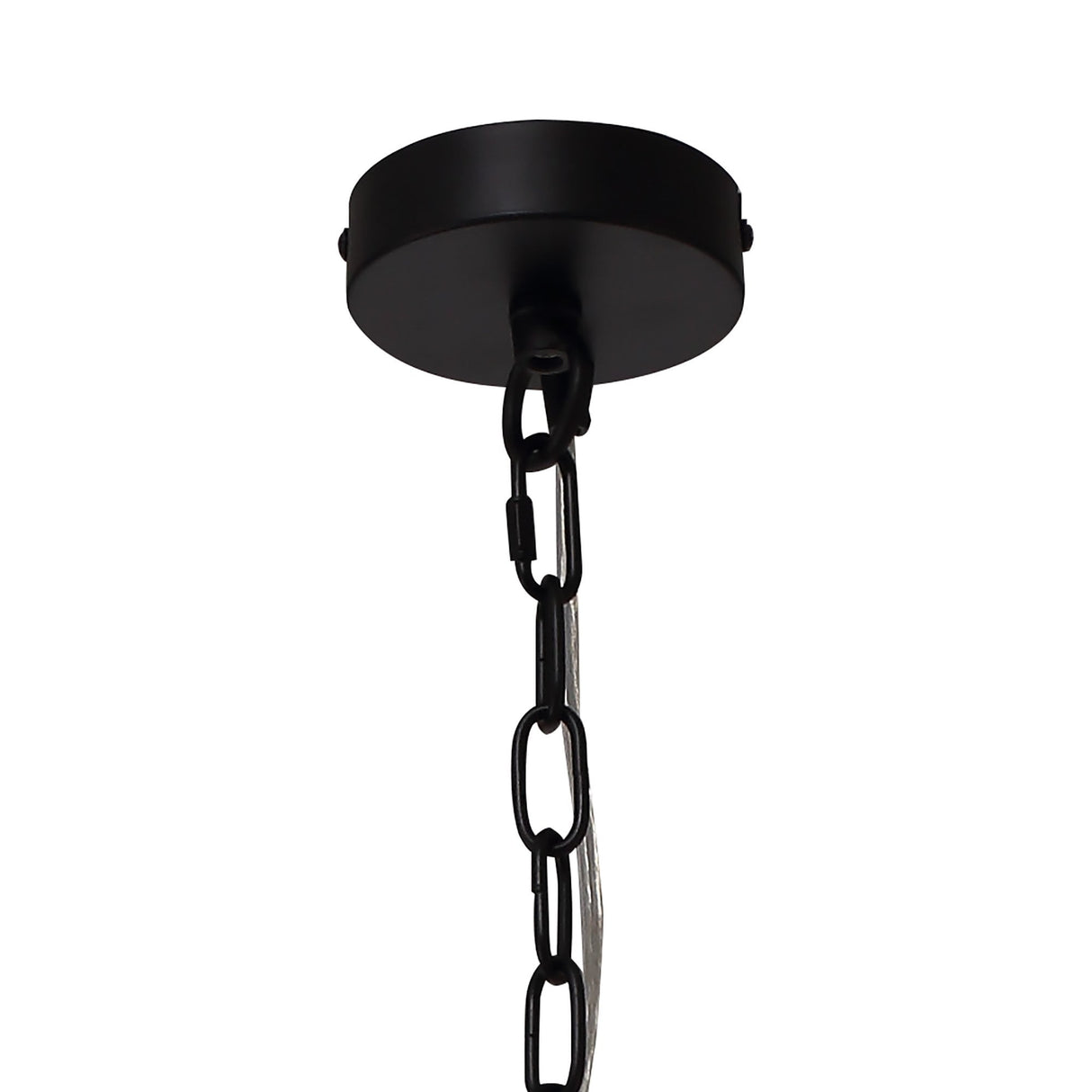 Modern 1-Light Pendant with Matt Black and Smoked Glass Shade