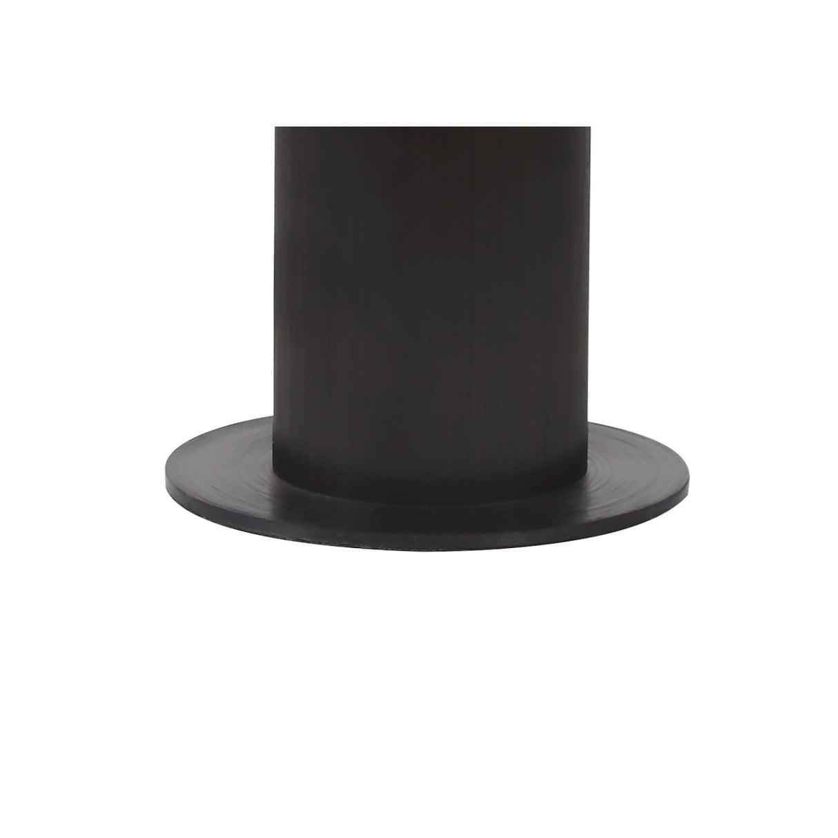 Contemporary Black & Smoked Glass Table Lamp, E27 Socket