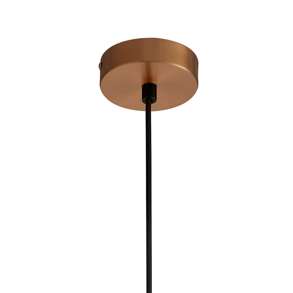 Elegant Copper Pendant Light with Adjustable Drop