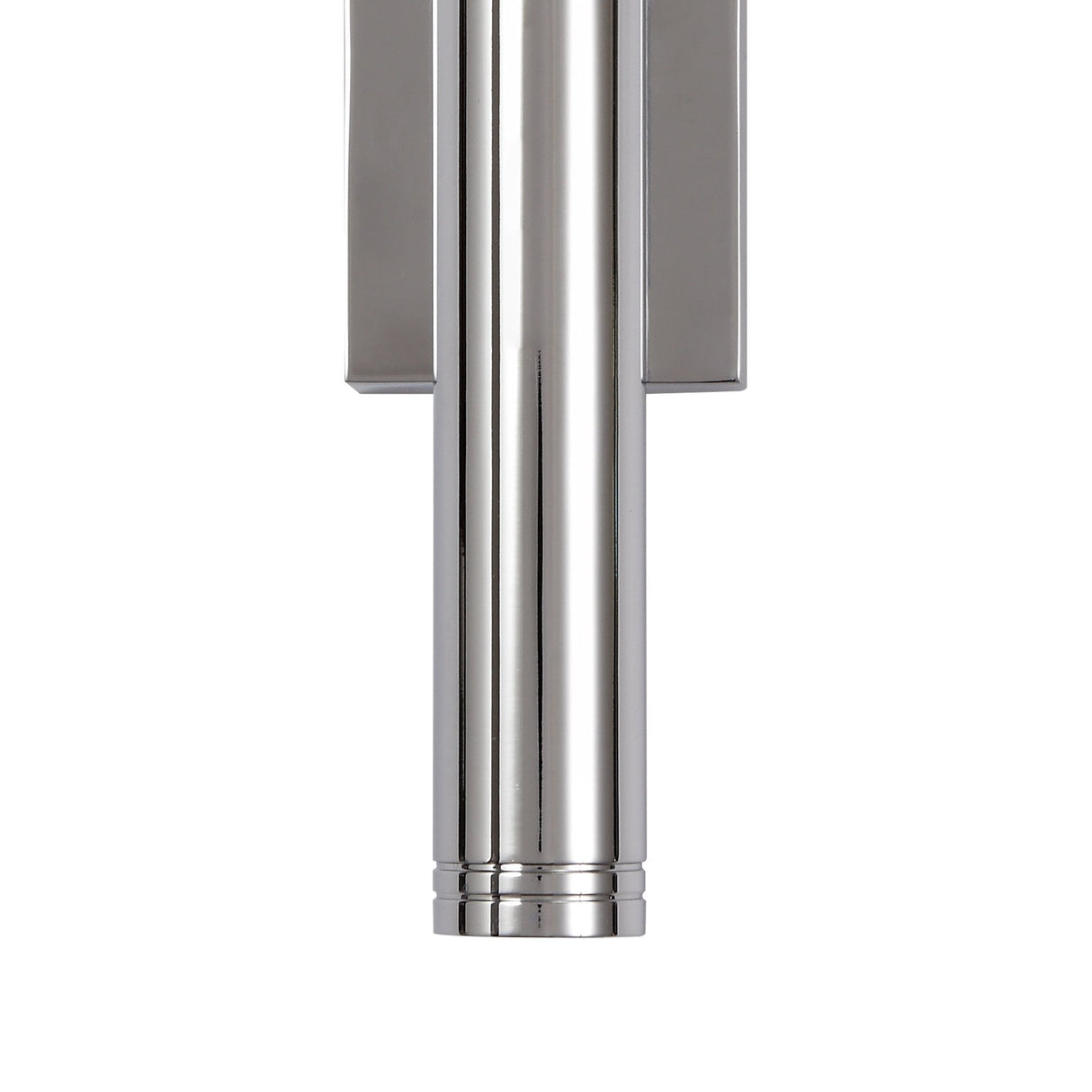 Sleek Chrome Wall Light, 6W LED, 3000K, 300lm, IP54, 3-Year Warranty