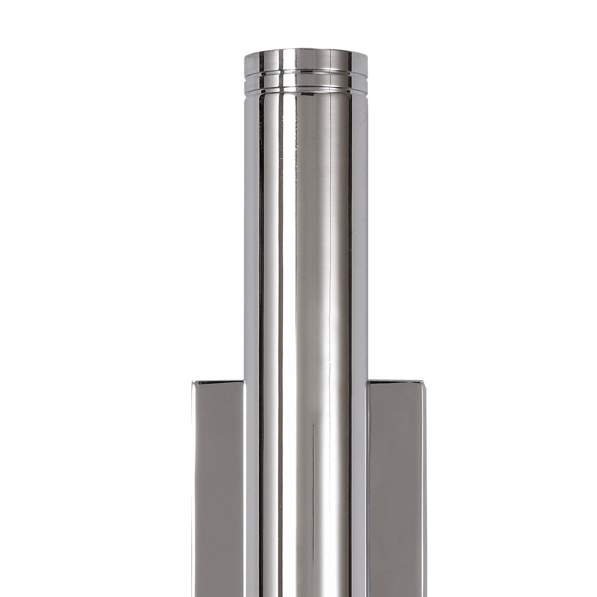 Sleek Chrome Wall Light, 6W LED, 3000K, 300lm, IP54, 3-Year Warranty