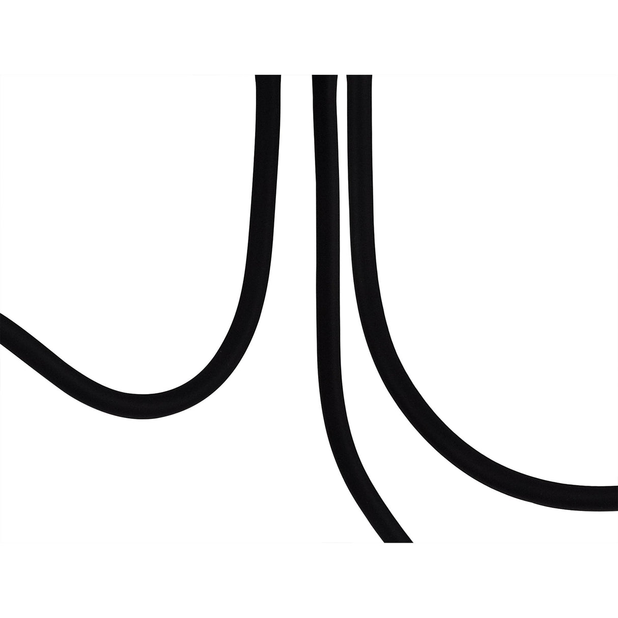 Elegant Trio Ceiling Light, Adjustable Satin Black and Brushed Copper Finish