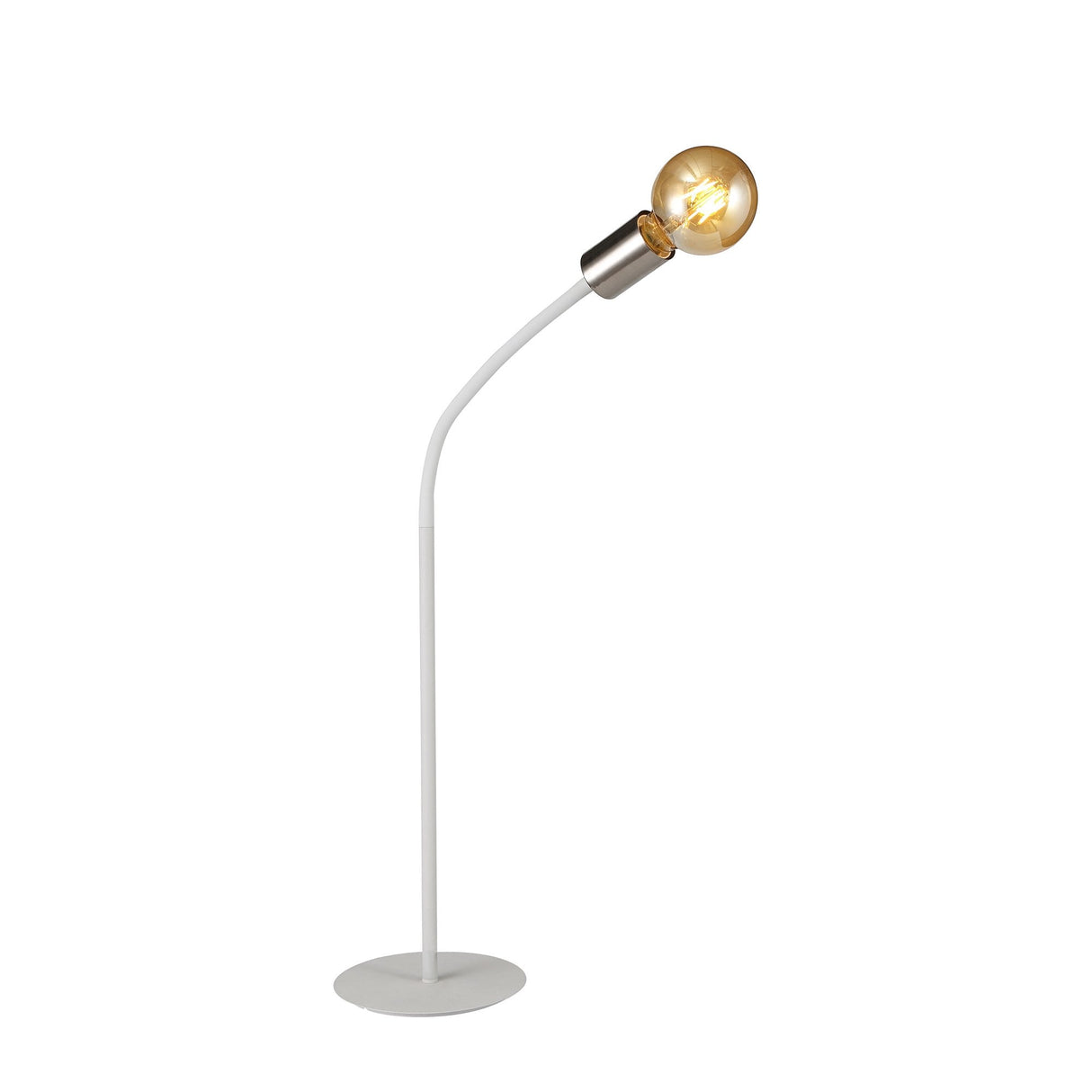 Adjustable Satin Finish Table Lamp with E27 Base