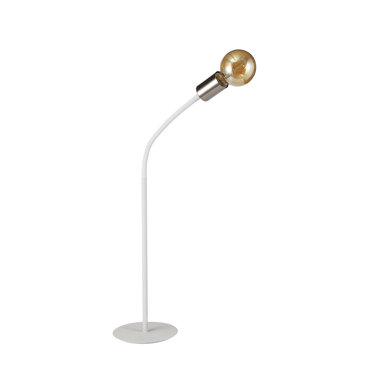 Adjustable Satin Finish Table Lamp with E27 Base