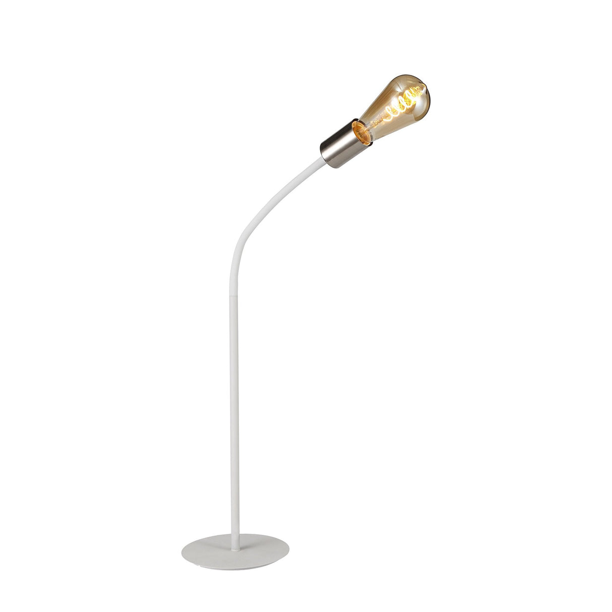 Adjustable Satin Finish Table Lamp with E27 Base