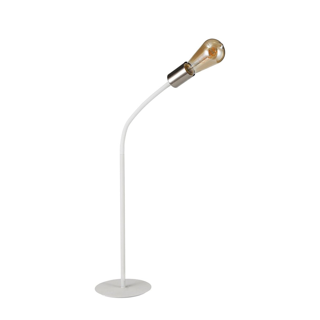 Adjustable Satin Finish Table Lamp with E27 Base