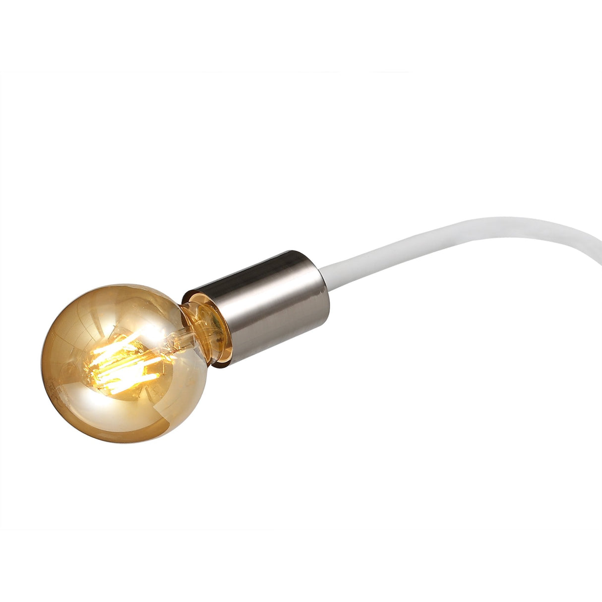 Adjustable Satin Finish Table Lamp with E27 Base