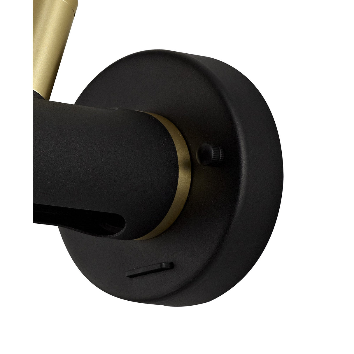 Modern Sand Black and Gold LED Wall Light - 3-Year Warranty