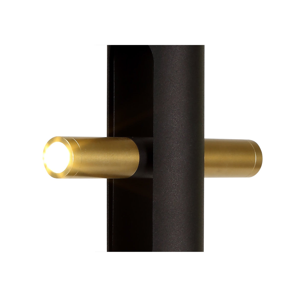 Elegant Sand Black and Gold LED Table Lamp with Warm White Glow, 2x2W, 560lm, 3-Year Warranty