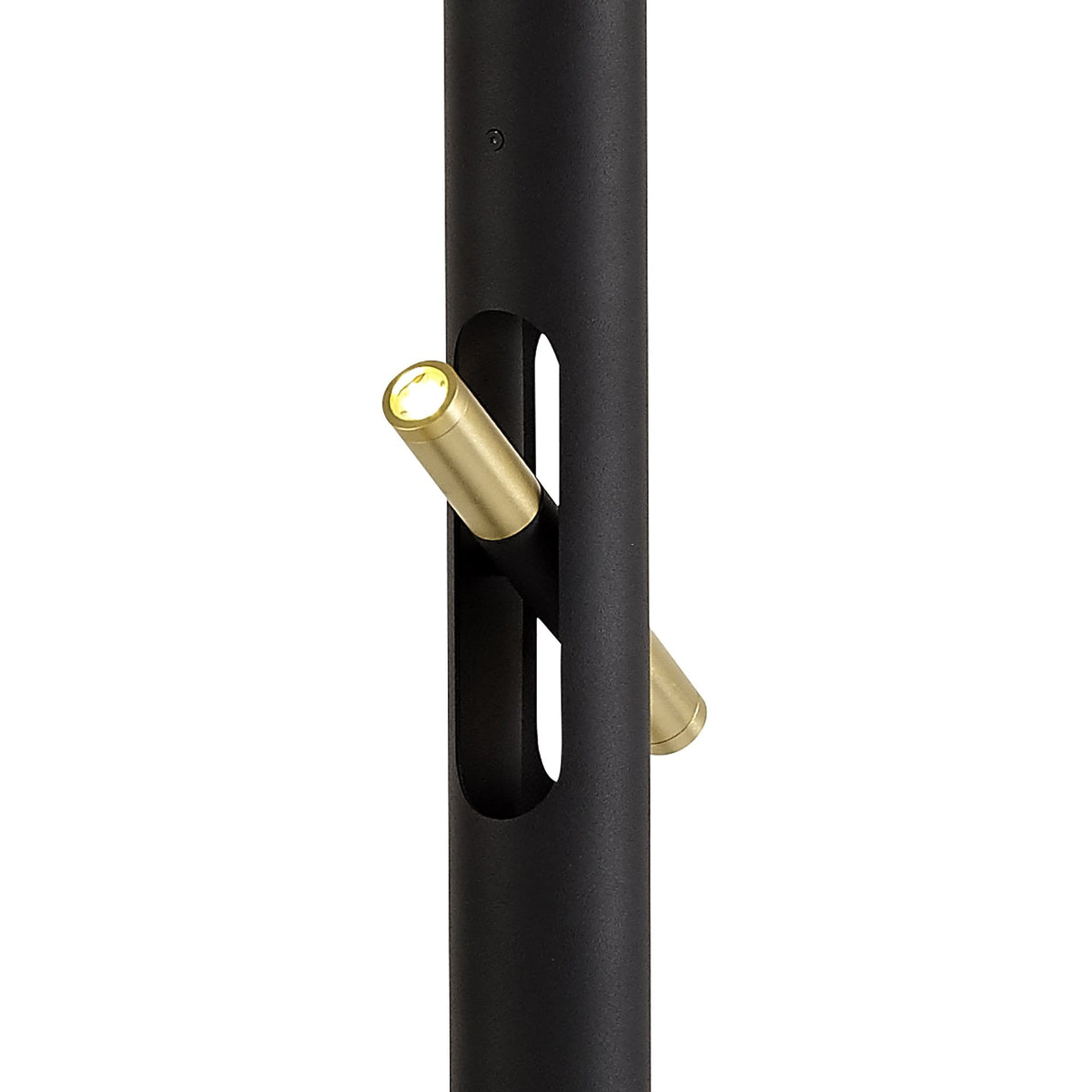 Modern Elegance Floor Lamp with 6 LED, Sand Black & Gold Finish, 1680lm, 3-Year Warranty