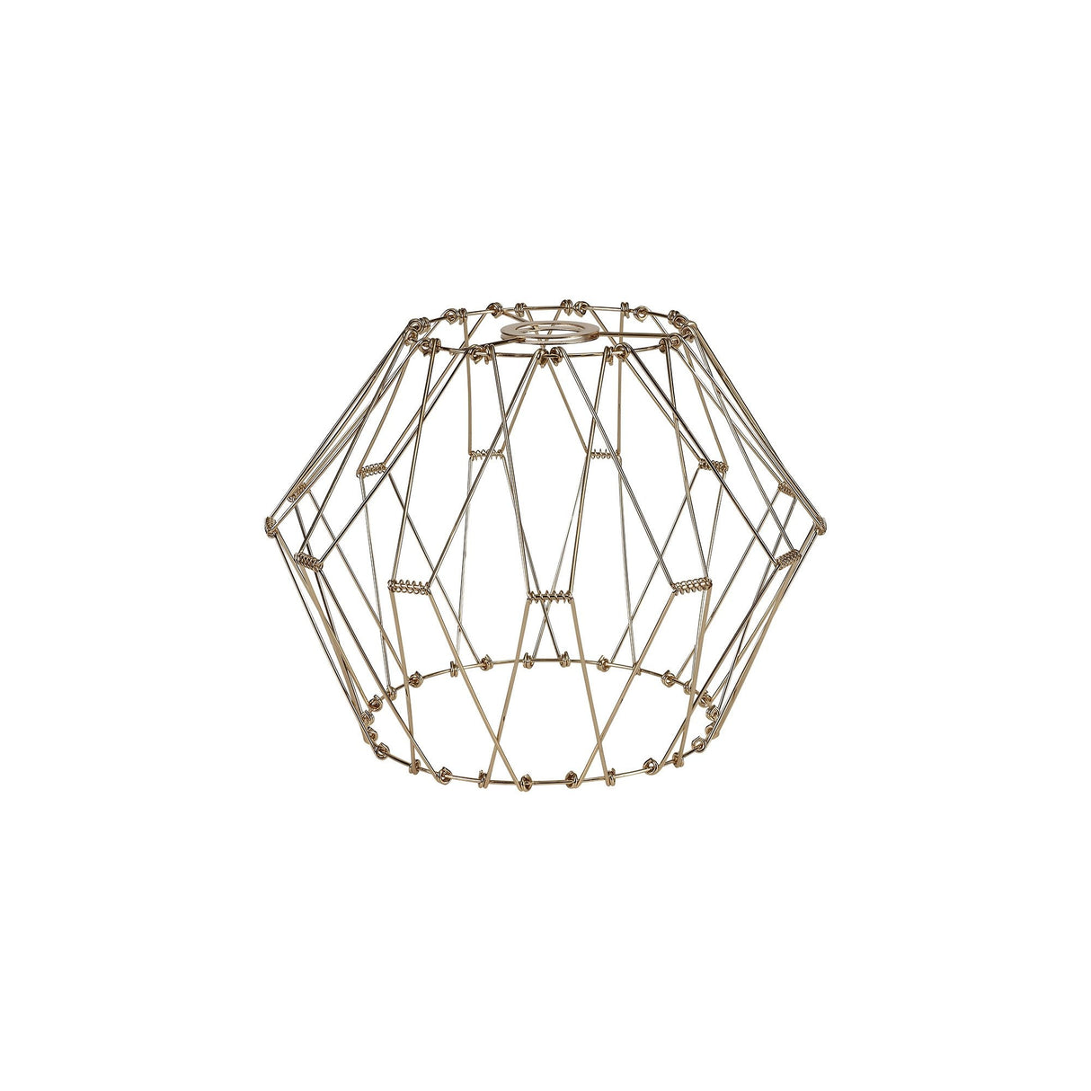 French Gold Adjustable & Flexible Non-Electric Shade, 30cm