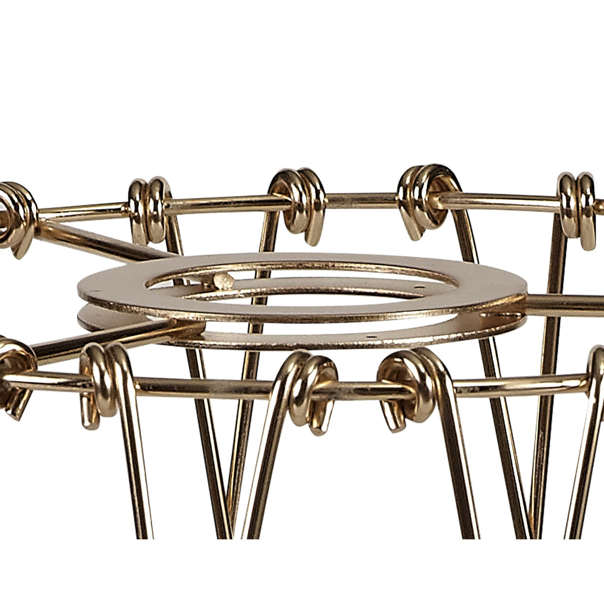 French Gold Adjustable & Flexible Non-Electric Shade, 30cm