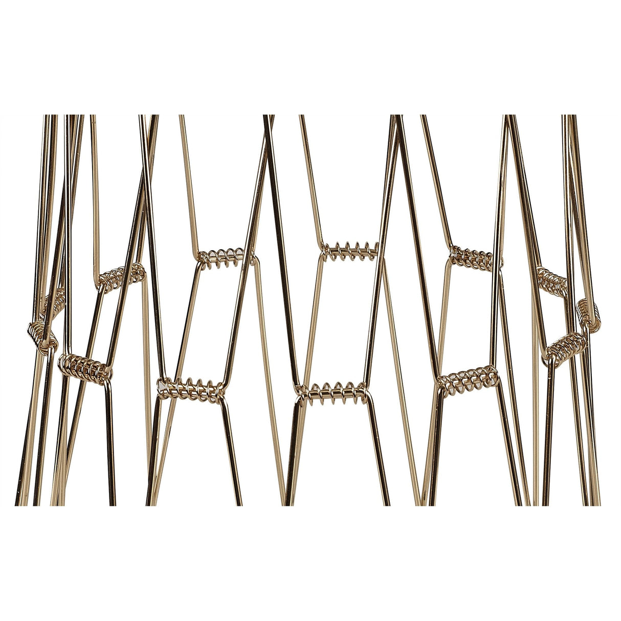 French Gold Adjustable & Flexible Non-Electric Shade, 30cm