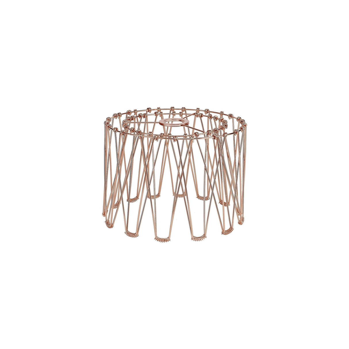 Rose Gold Adjustable & Flexible Non-Electric Shade (40cm)