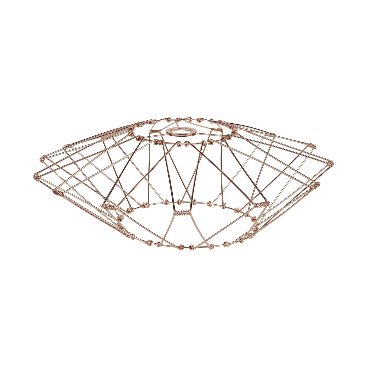 Rose Gold Adjustable & Flexible Non-Electric Shade (40cm)