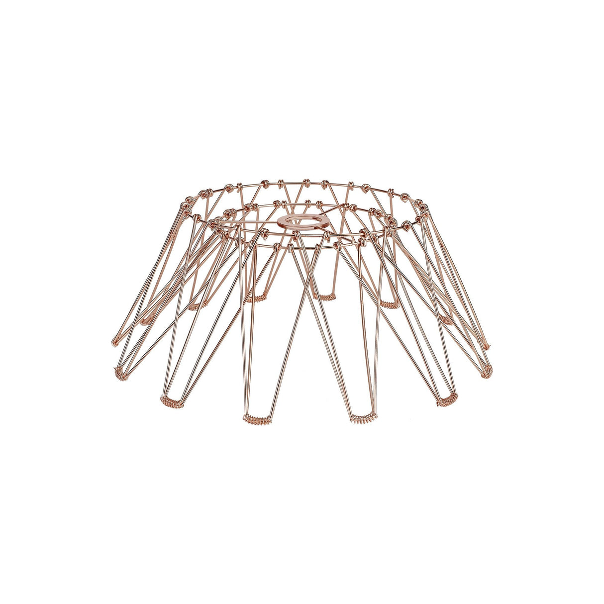 Rose Gold Adjustable & Flexible Non-Electric Shade (40cm)