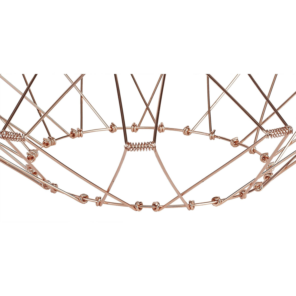 Rose Gold Adjustable & Flexible Non-Electric Shade (40cm)