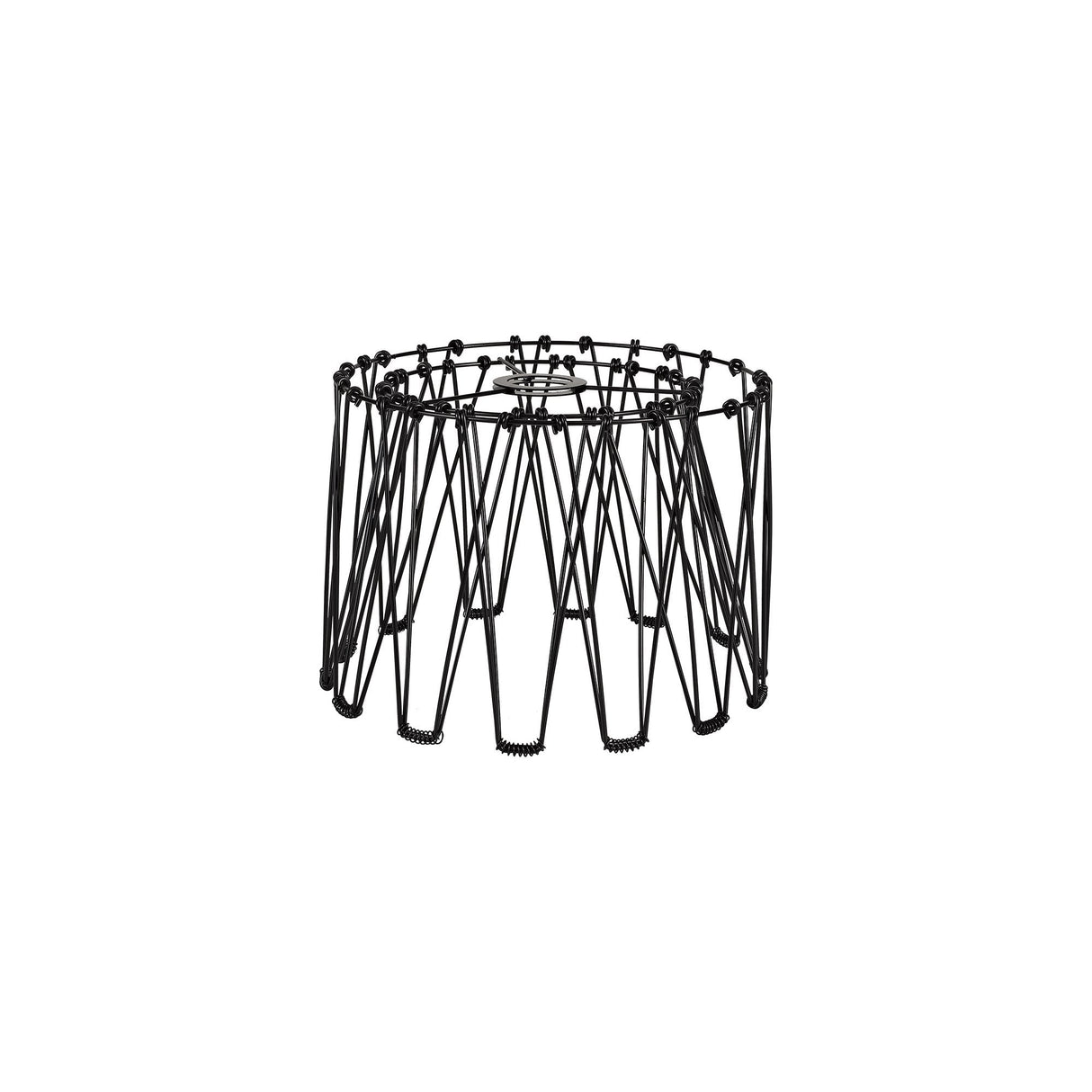 40cm Adjustable & Flexible Matt Black Shade (Non-Electric)