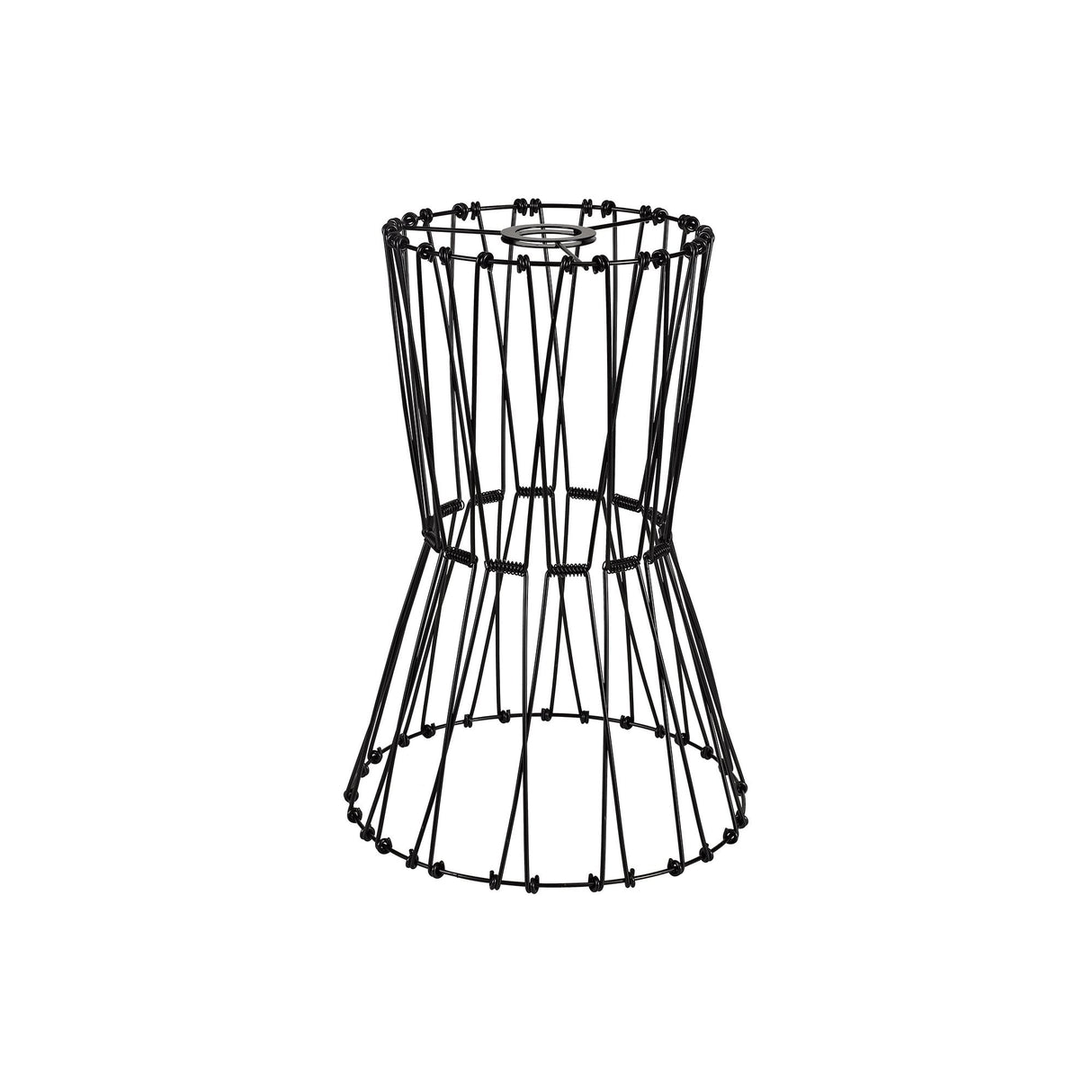40cm Adjustable & Flexible Matt Black Shade (Non-Electric)