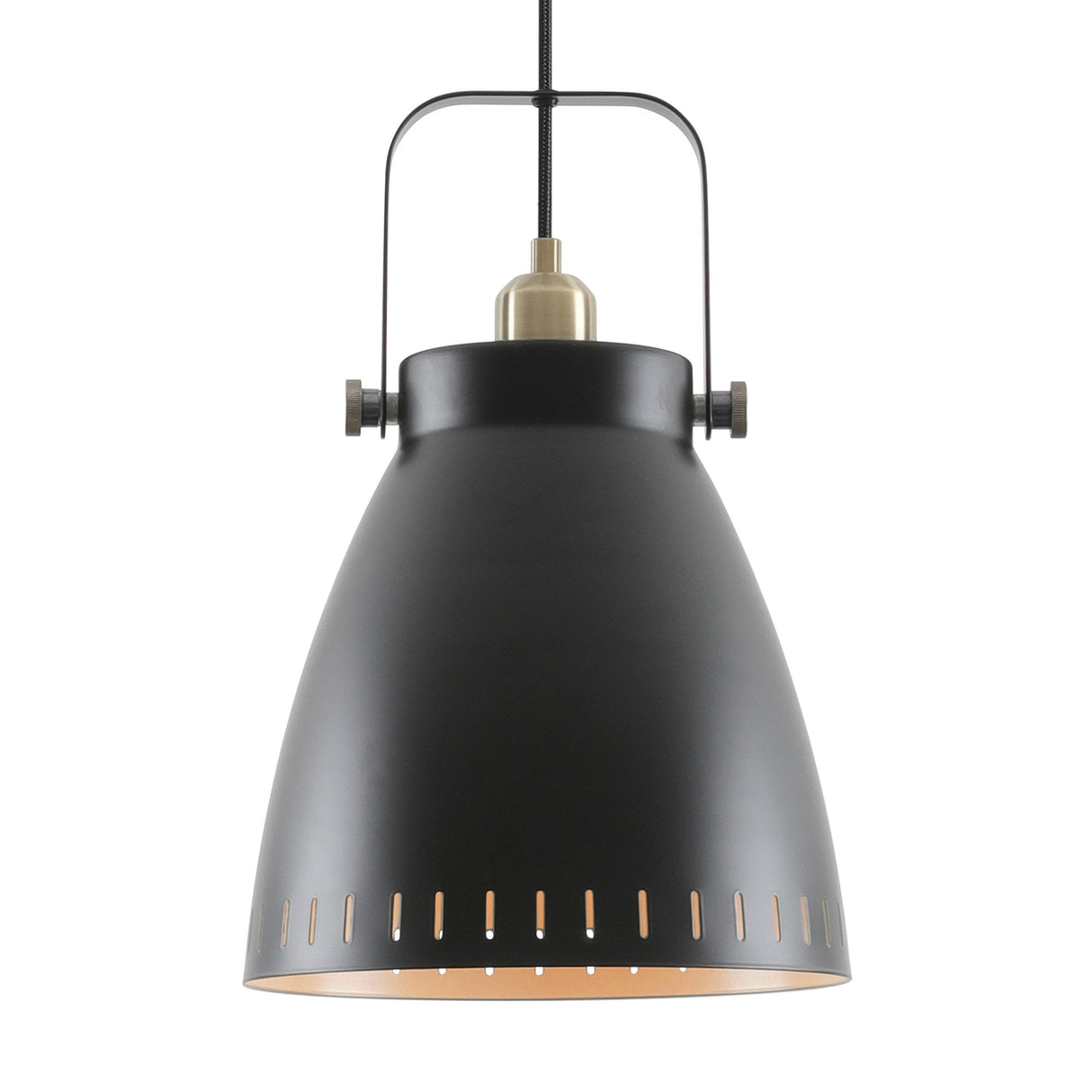 Elegant Dual-Tone Pendant Light with Adjustable Drop
